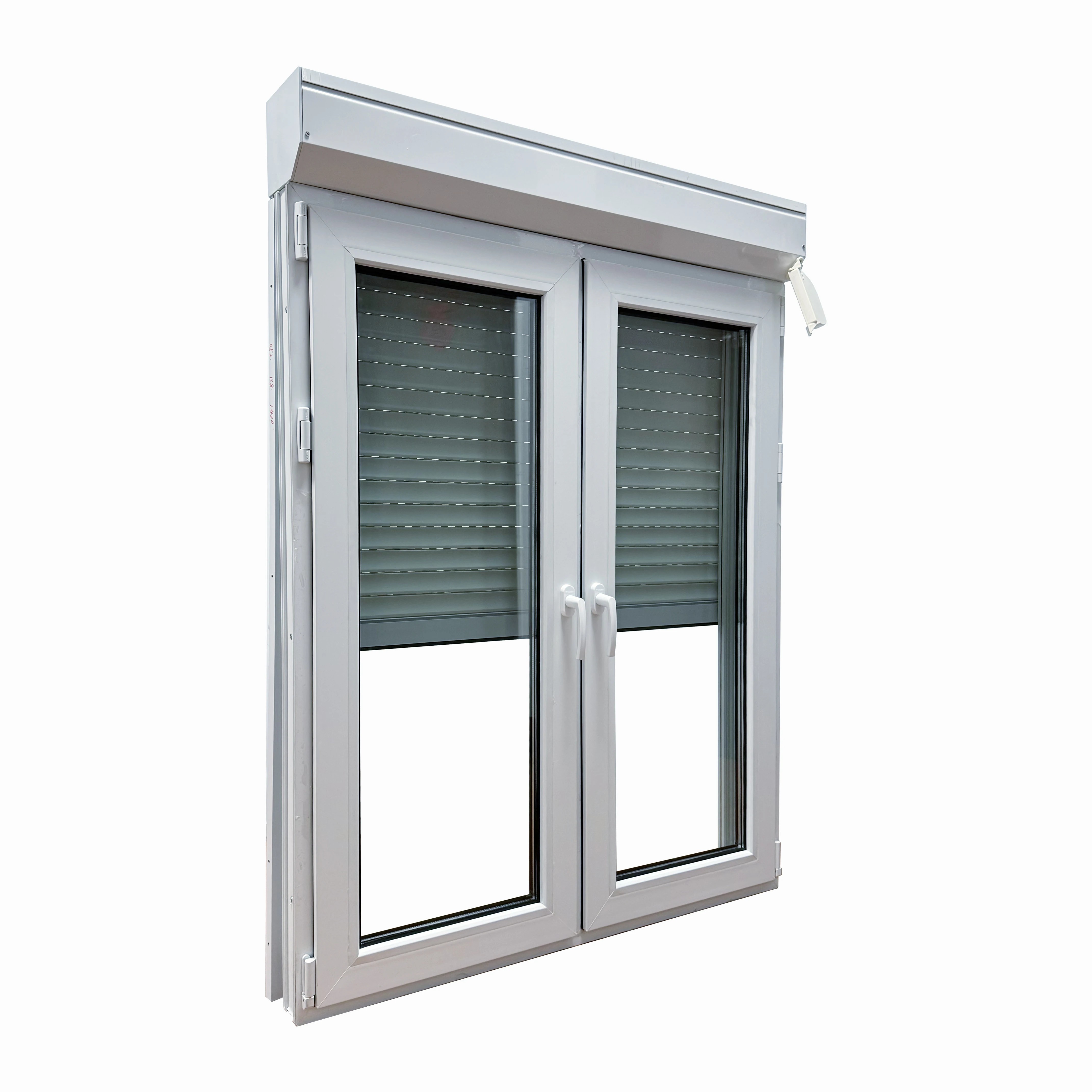 Weather Proof PVC Casement Windows Manual EPDM Seal Flush Windows Upvc