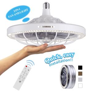  Moving Head Intelligent Dimming Home Decor Ceiling Fan 360 Rotating Remote Control Manufactures