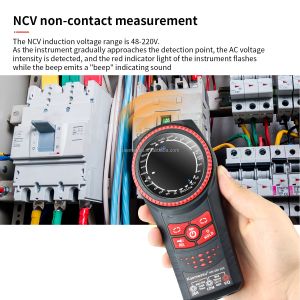 Auto Range Voltage Meters NCV TRMS Diode Test Current Resistance Tester Clamp