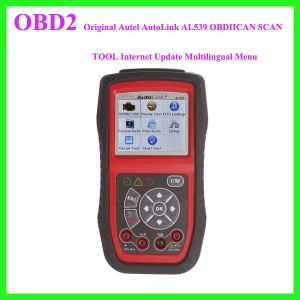 Original Autel AutoLink AL539 OBDIICAN SCAN TOOL Internet Update Multilingual