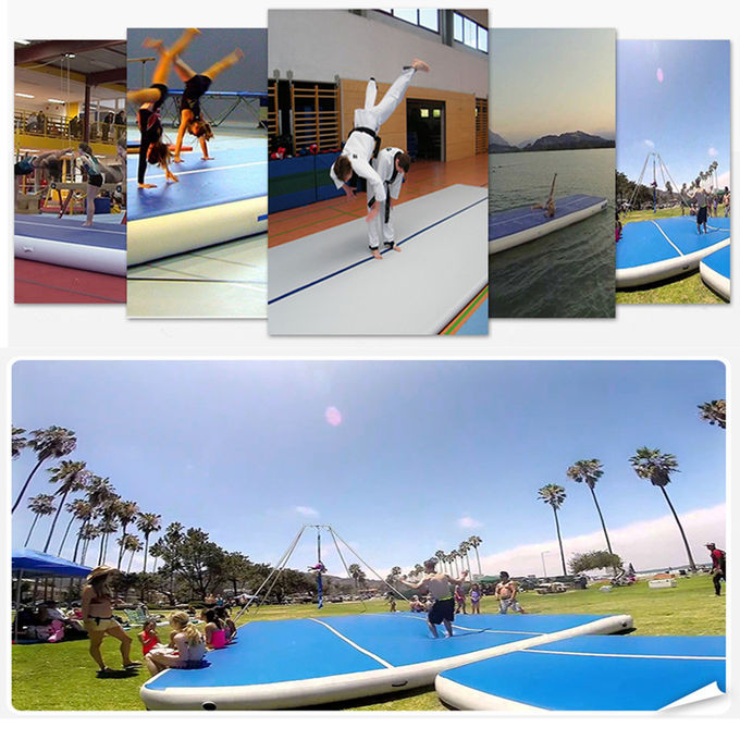 Portable Inflatable Tumbling Air Track 3x1x0.1m DWF Gym Air Track Mat