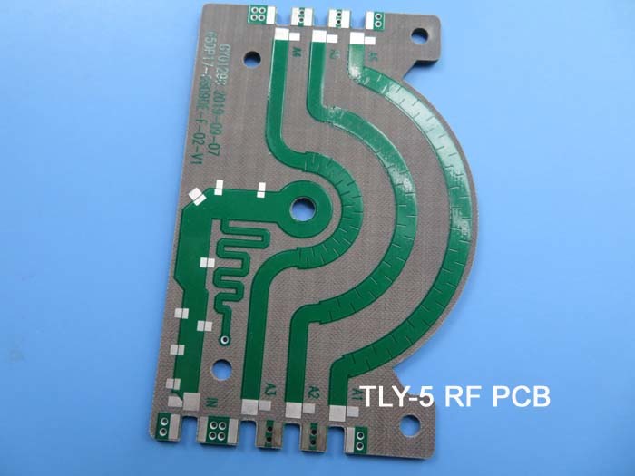  Taconic High Frequency PCB With TLY-3FF Coating Immersion Gold Manufactures