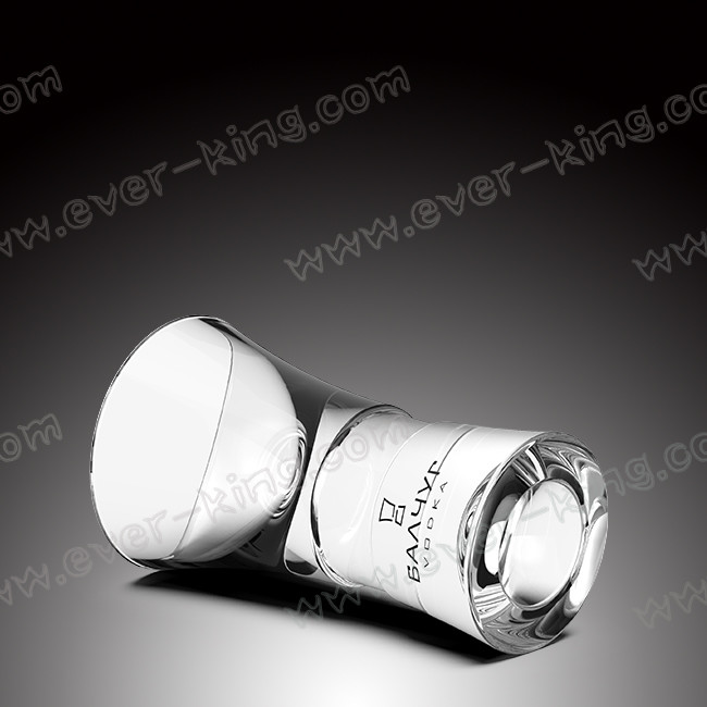 50ml Hot Sale Heavy Bottom Bullet Shape Shot Glass Cup