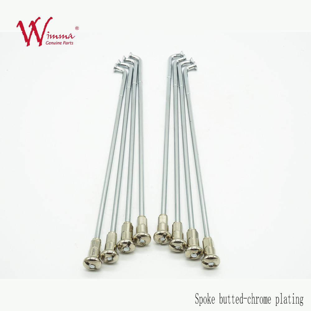 Custom 3/8 Inch MX Motorcycle Rim Spokes Kit Stainless Steel 304 Material