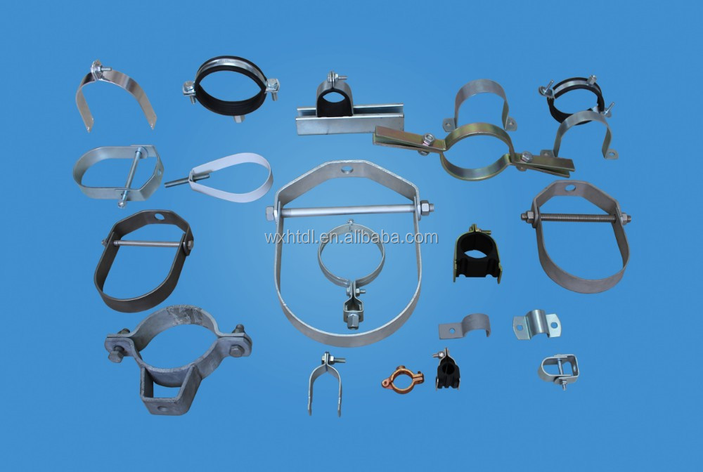 Unistrut C Purlin Clamps For Threaded Rod Galvanized M10 Nut