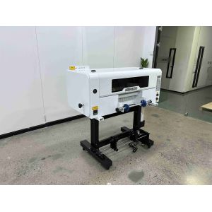 CMYKW V Ink Color Andemes A3 30cm Uv Dtf Printer Roll to Roll Printing with 3