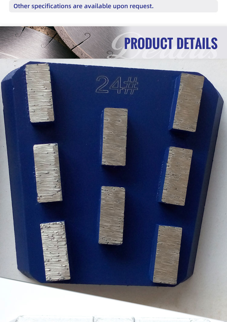 Diamond Metal Bond Frankfurt Abrasive for Customized Marble Slabs Rough Grinding