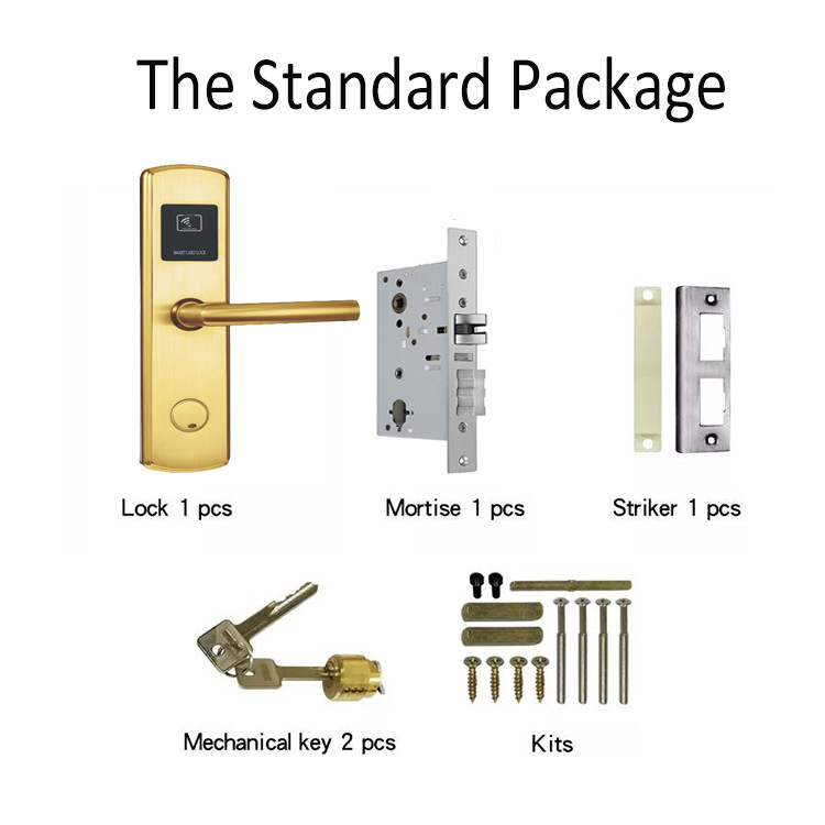 Smart DSR 610 Electronic Entry Door Locks 300mm Rfid Card Door Lock