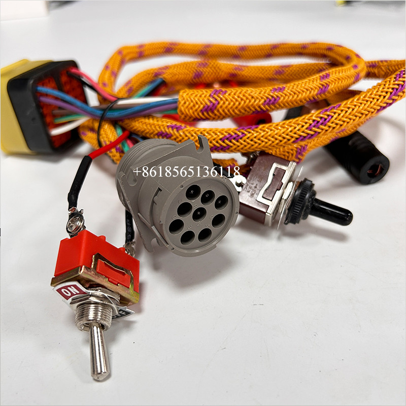 E345B C7 C9 C13 Engine Start Throttle Detection Test Harness for Caterpillar Machine