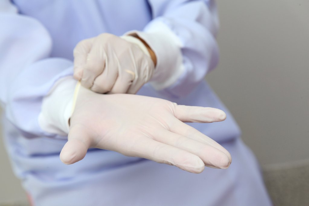 Protective Disposable Latex Gloves Powder Free AQL1.5 AQL2.5 AQL4.0 Grade