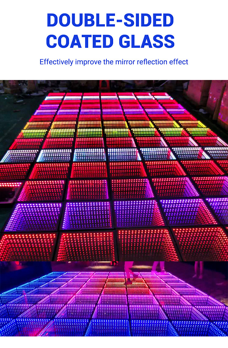 LED Lighted Dance Floor Wedding Dance Floor Aluminum
