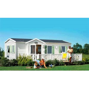 White Prefab Light Steel Frame Structure Frame Modern Mobile Homes