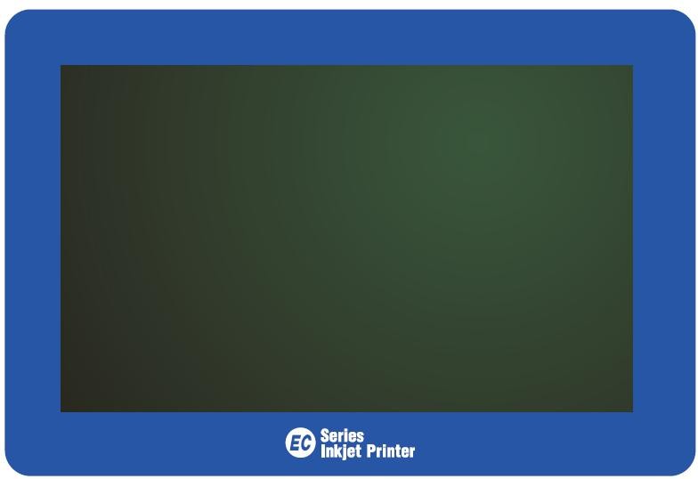 ECJET series blueprinter operation manual v1.5 high resolution printer with touch screen developed on HP print tech 120W