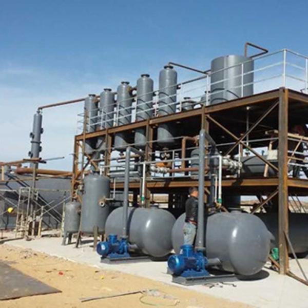 High Capacity Waste Oil Distillation Equipment for Diesel and Base Oil
