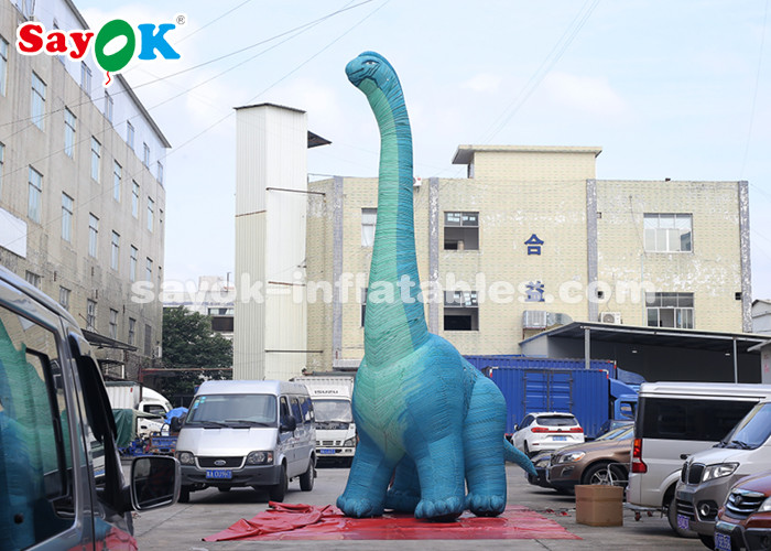 7m H Giant Inflatable Dinosaur Model With Air Blower For Exhibition