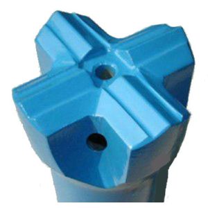 Drill Bit Cross Type R32 High Speed For Drifting / Tunneling Thread