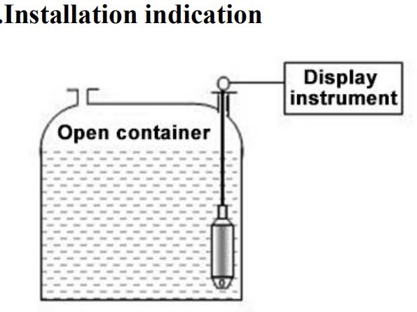 5m Cable Length Submersible Water Pressure Tank Level Sensor with Optional Output Signal