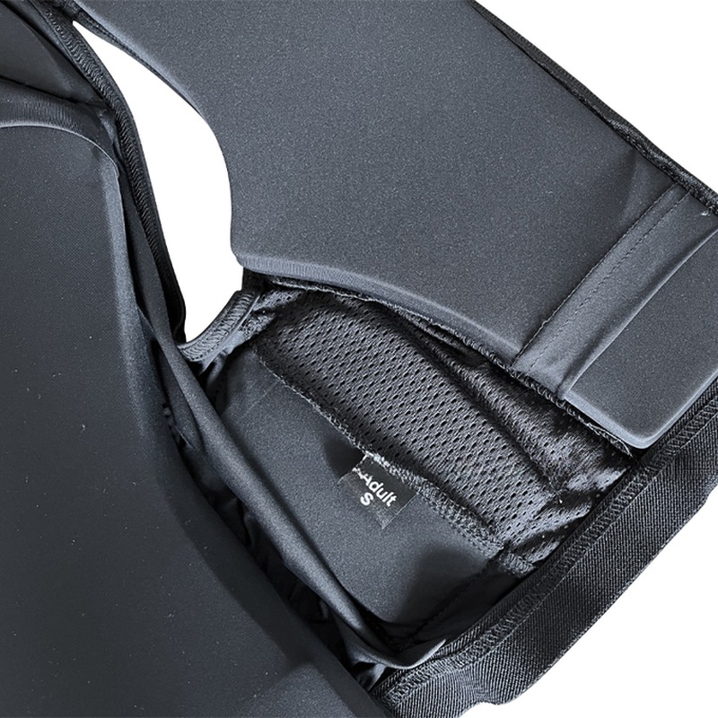 OEM/ODM Acceptable Black Horse Riding Breathable Equestrian Vest Customization