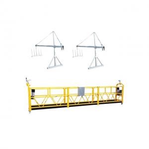China Painting steel ZLP630 safety working suspended platform for cleaning on sale