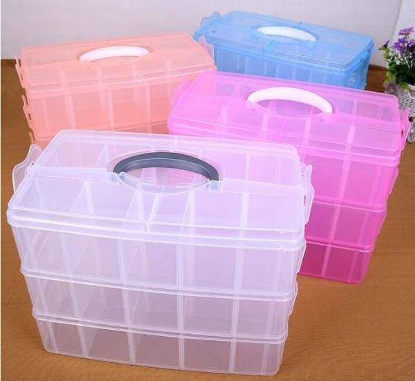 Parts Stocker Organizer PP Plastic Storage Box, pp EVA plastic adjustable