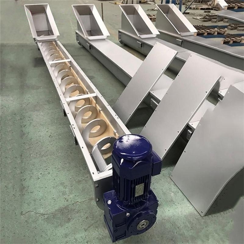 OEM Custom Material Handling Equipment Stainless Steel U Type Screw Auger Conveyor