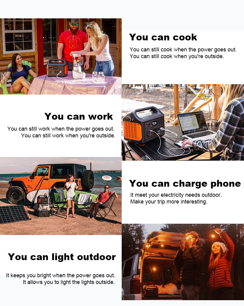 2.4KW Portable Energy Storage Battery , Travel Portable Battery Generator
