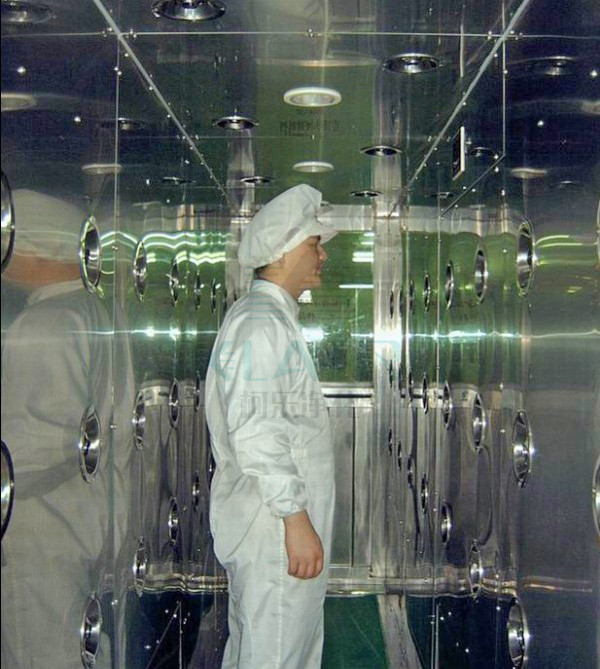 Stainless Steel Cleanroom Air Shower H13 Filter For Particulate Contamination