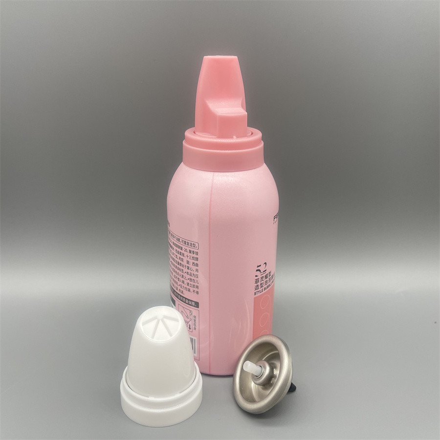 Inverted Aluminum Valve for Hair Mousse Styling Aid Efficient Dispenser