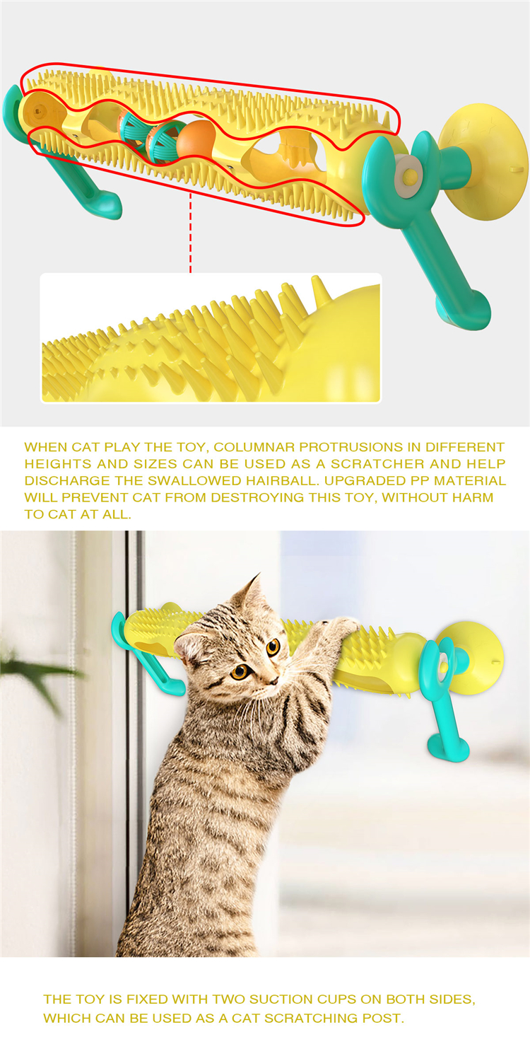Manufacturer Custom Amazon Cat Track Ball Turntable Cat Interactive Toys