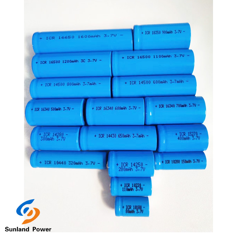 3.7V 18350 Lithium Ion Cylindrical Battery 900mAh 10C Cell For Wireless Tattoo Guns