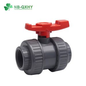 Manual Driving Mode Basic True Double Ball Union for Normal Temperature Pipeline