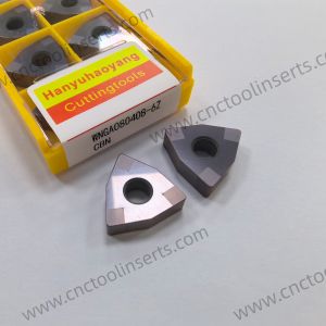  CNC Turning Inserts Wc-Co PVD Coating WNGA080408-6Z HYC508 ，Applicable for all difficult-to-machine materials except superalloys Manufactures