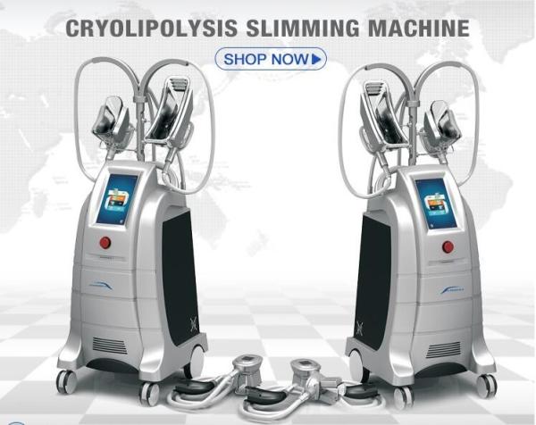Cryolipolysis slimming equipment Europe popular 4 handpieces cryomed cryolipolys