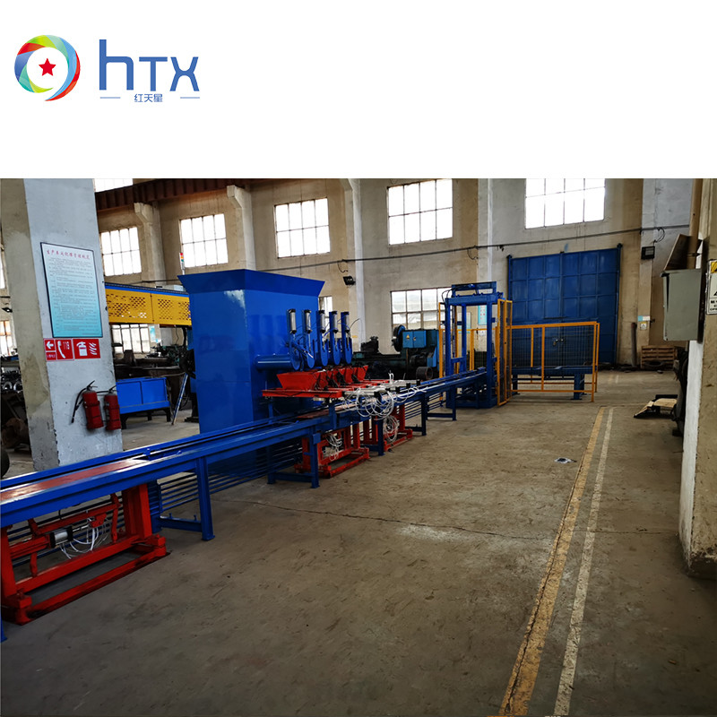Automatic Curbstone Casting Machine Stress Maker Culture Stone Production Line