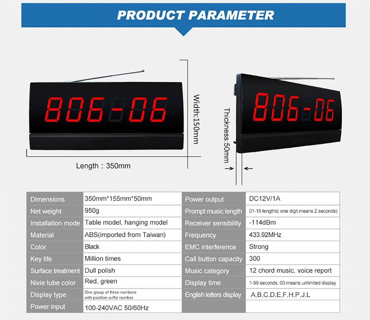Hospital Ward Nursing Equipments, wireless patient calling bell system