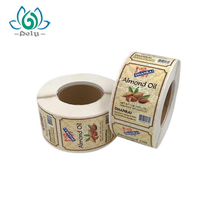Waterproof Adhesive Food Container Labels UV Food Safe Stickers
