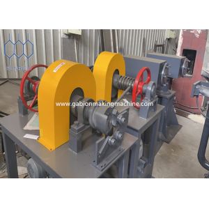 3.0mm 66x88mm Gabion Mesh Machine PLC Control System