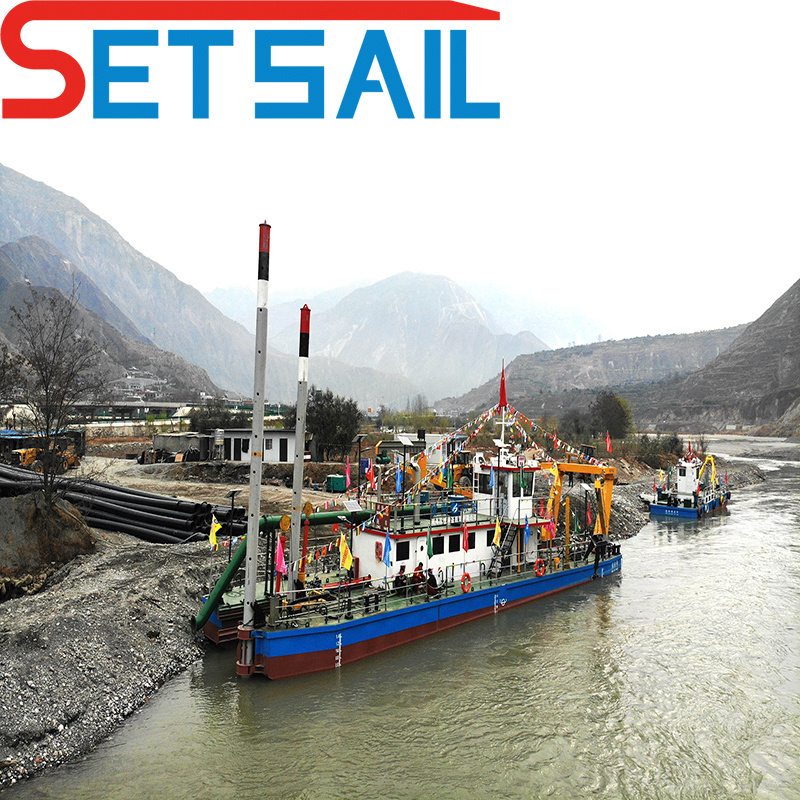 Hydarulic Winch Cutter Suction Pump Dredging Equipment for River