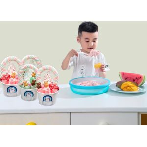  Portable Mini Pan Fried Ice Cream Roll Machine Manual Ice Cream Maker Pure Nutrition Manufactures