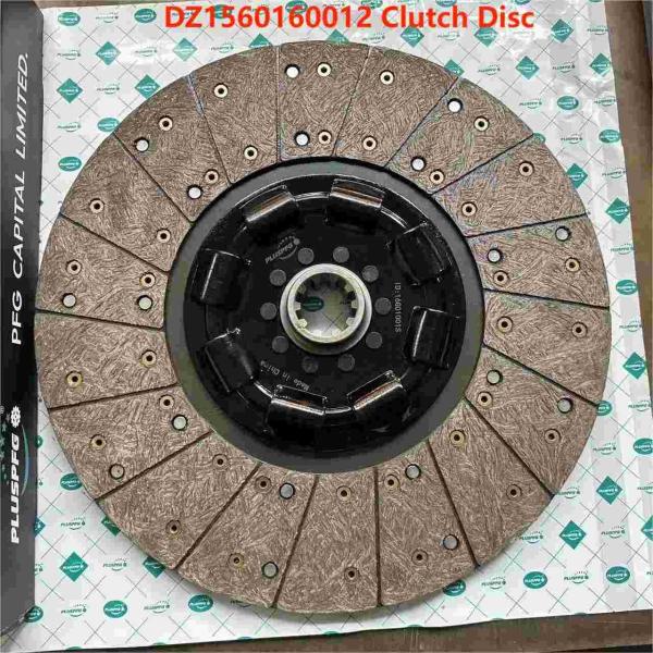 Quality DZ1560160012 430 Shacman Truck Parts Clutch Disc / Driven Disc Assembly Wp10 for sale