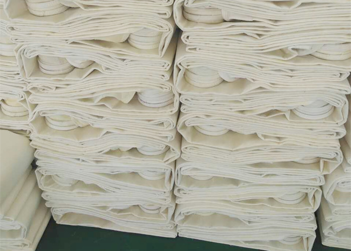 FMS High Temperature Filter Bag For Cement Plant 130*5200mm With PTFE Membrane Coated