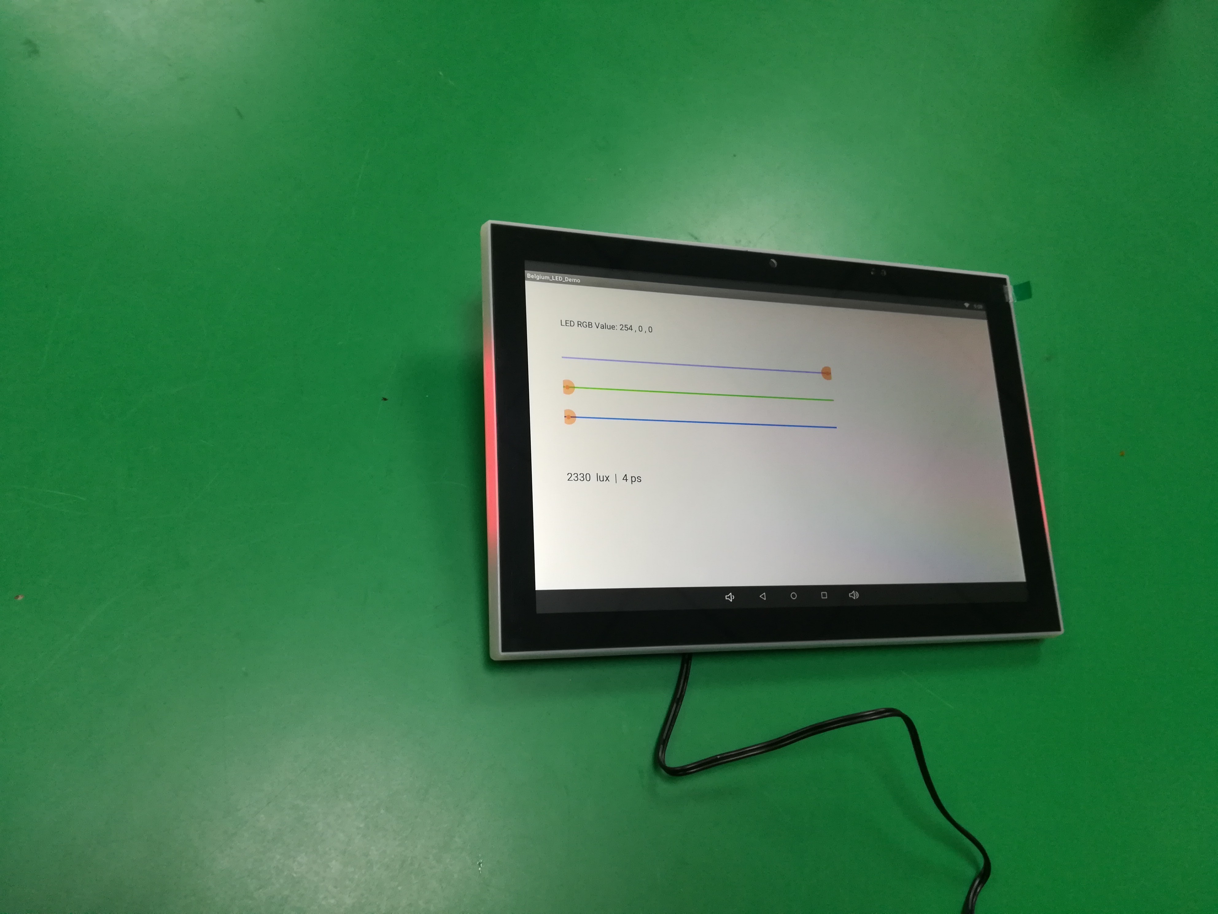 SIBO RJ45 Lan Port POE Android Tablet With RS232 RS485 GPIO For Industrial Control