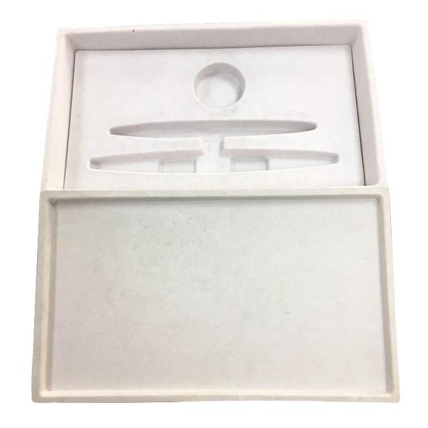 Biodegradable Bagasse Pulp Molded Gift Paper Tray Packaging Color Pulping Paper