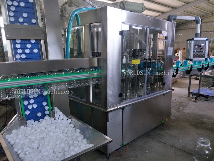 stainless steel 220V 1000ml Agriculture Chemical plastic bottle Filling Machine drinking water filling equipment