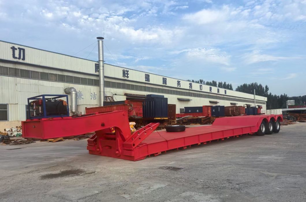 Gooseneck Lowbed Trailer for Efficient Heavy Equipment Transport