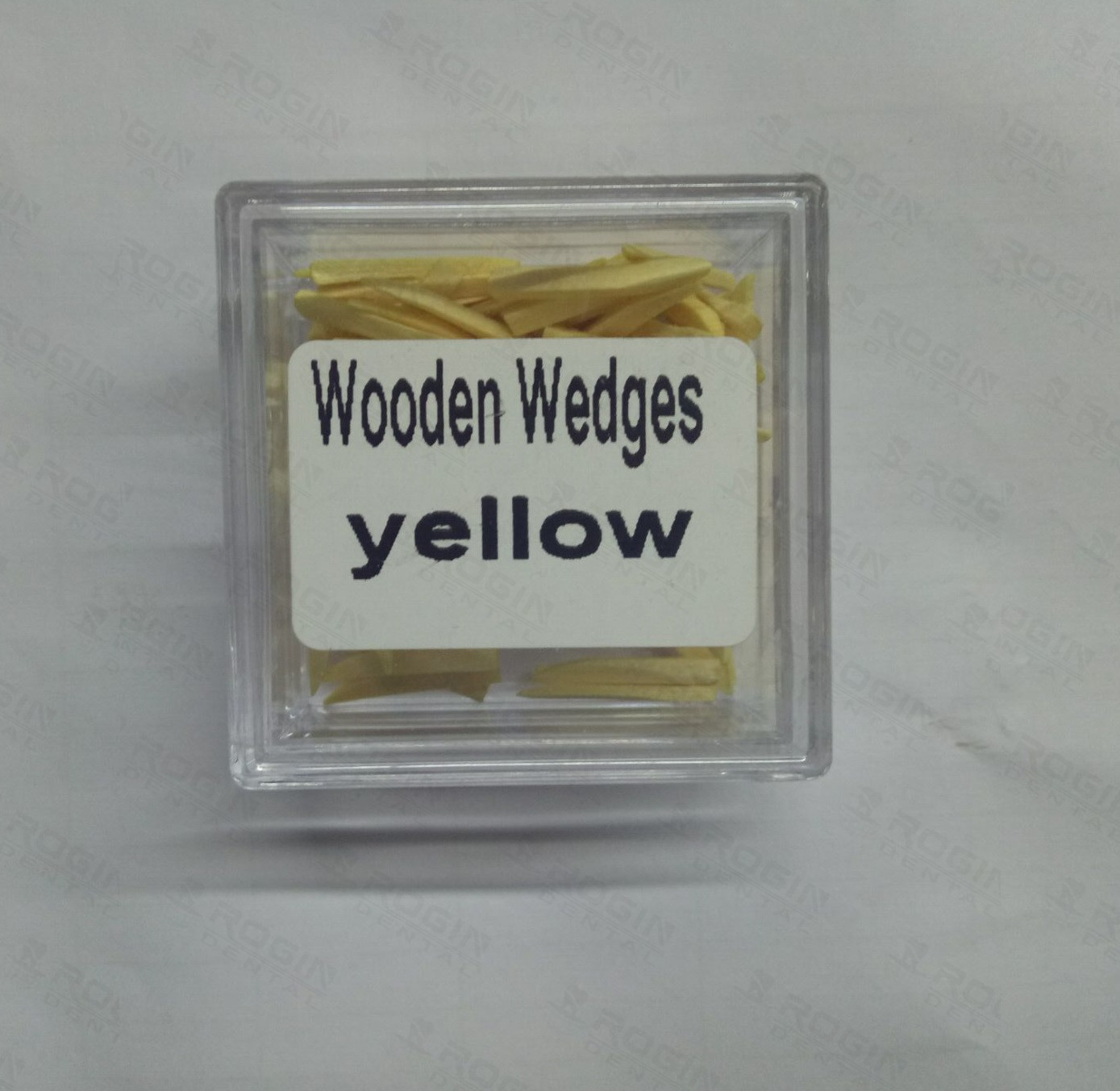 Fixing Wooden Wedges Dental Packaging Of 400 Pcs / Kit With 6 Colors