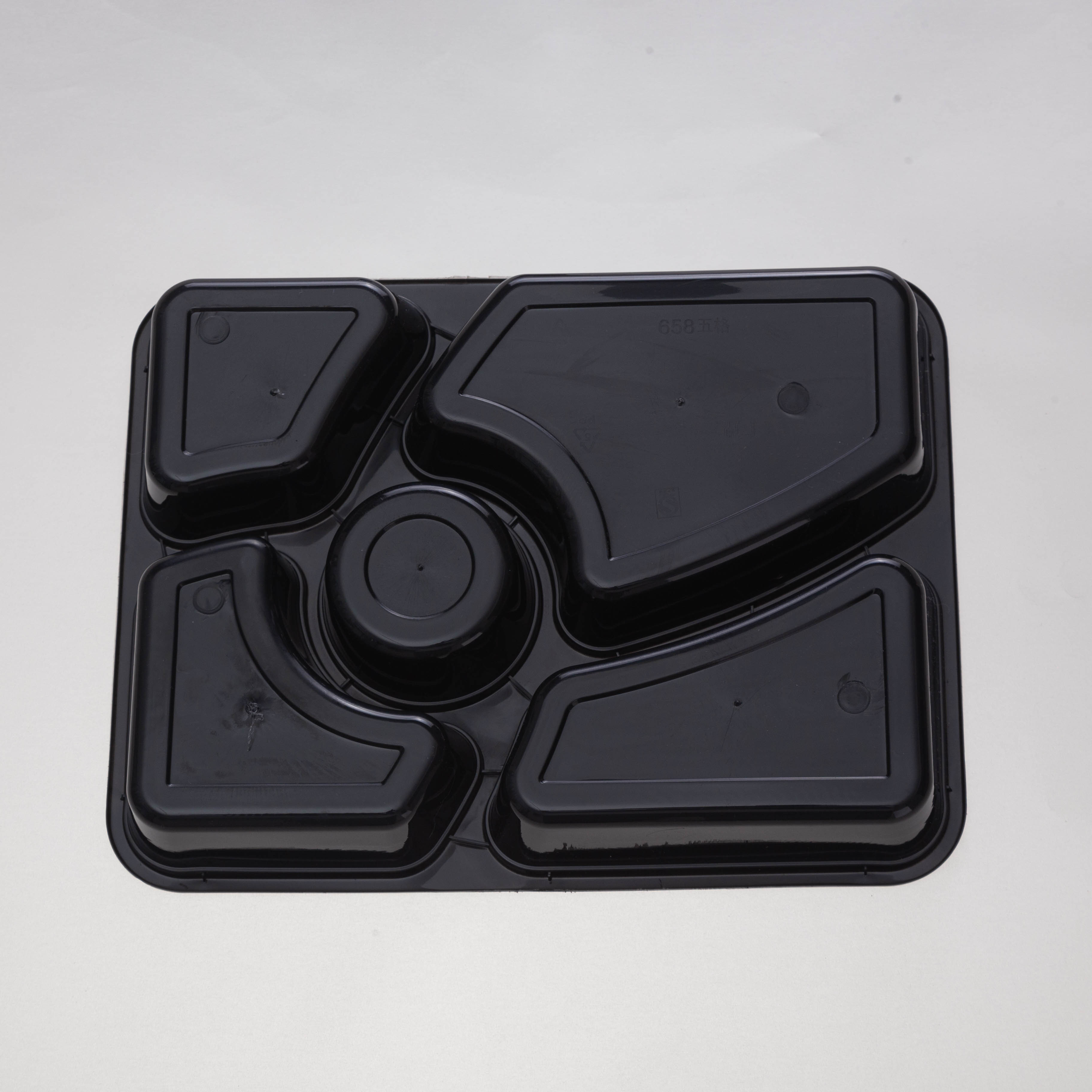 Lunch Food Disposable Container Rectangular PP Plastic Disposable Microwave