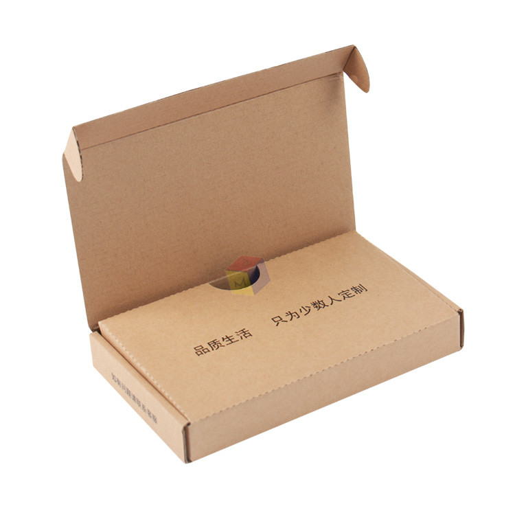 Cheap Brown Kraft Paper Folding Phone Case Packaging Box Custom Print