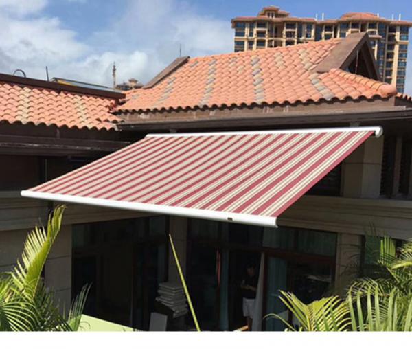Heavy duty all-card outdoor retractable awning a commercial awning for restaurants