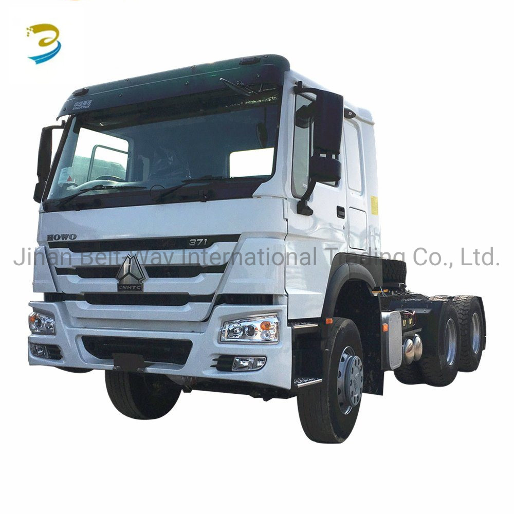 Discount Sinotruk HOWO Heavy Duty New and Used Tuck 10 Wheelers 4*2 6*4 8*4 371HP 375HP 420HP Euro 2 Tractor Truck Trailer Head Supplier